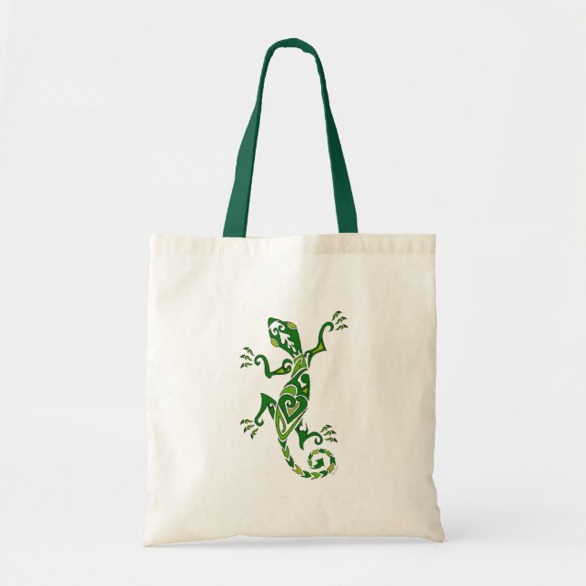 Bolsa Tote Tatuagem do lagarto (Frente)