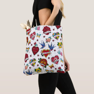 Bolsa Tote Tatuagem tradicional não Namorando