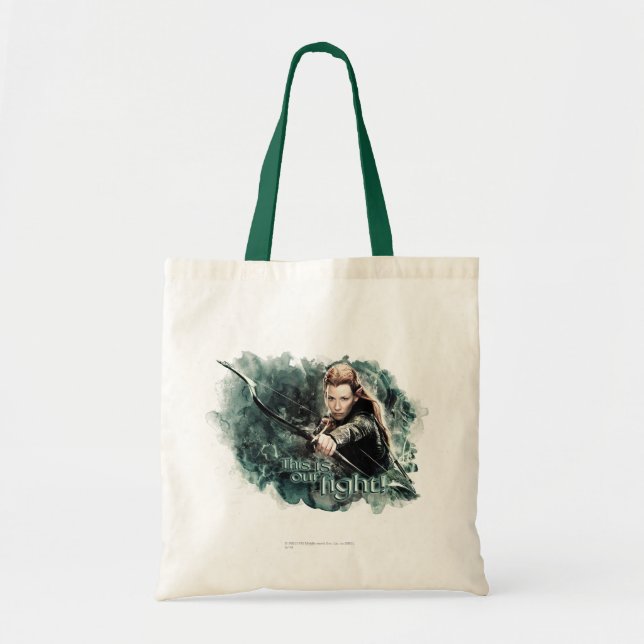 Bolsa Tote TAURIEL™ - Esta É A Nossa Luta (Frente)