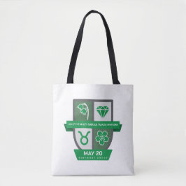 Bolsa Tote Taurus Birthday Crest™ for May 1-20