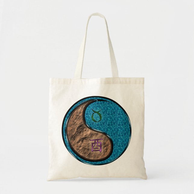 Bolsa Tote Taurus & Water Rooster (Frente)