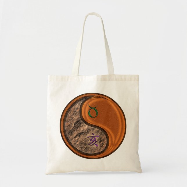 Bolsa Tote Taurus & Wood Boar (Frente)