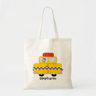 Bolsa Tote Táxi amarelo personalizado