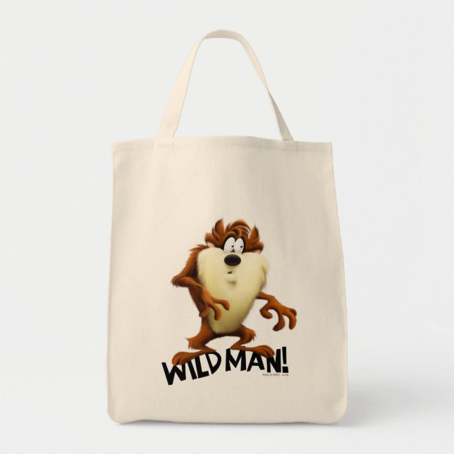 Bolsa Tote TAZ™- Wild Man (Frente)