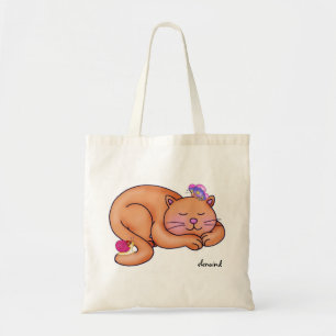 Bolsa Tote - TBA - Saco de Gatinho de dormir doce
