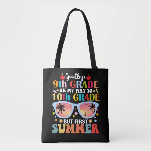 Bolsa Tote Tchau Formando 10º Grau Olá Verão (Frente)