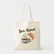 Tea time Tote Bag, ideia de presente de festa de c
