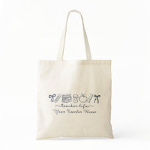 Teacher Life Tote Bag | Cute Teacher Gift