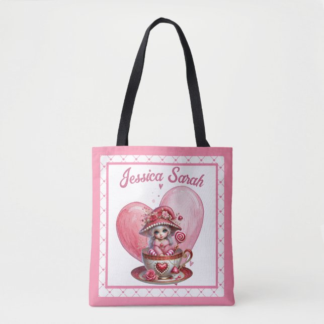 Bolsa Tote Teacup Cuties (Frente)