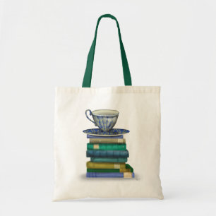 Bolsa Tote Teacup e Livros 3