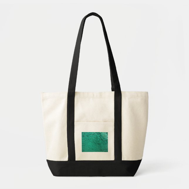 Bolsa Tote Teal Lace (Frente)