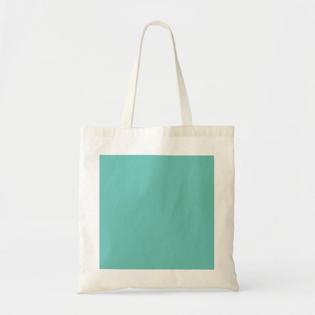 Bolsa Tote Teal Leve #6BC388, Meia Pelada (Frente)