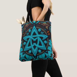 Bolsa Tote Teal Trix: