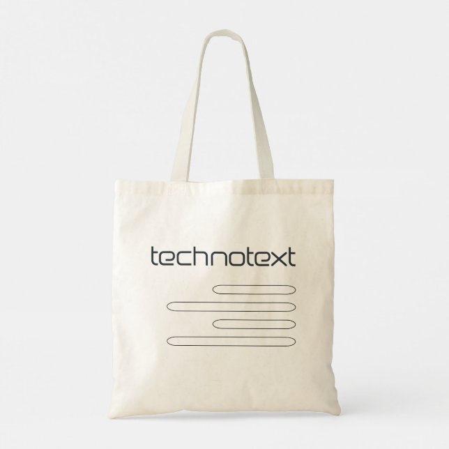 Bolsa Tote Technotext Tote Bag (Verso)