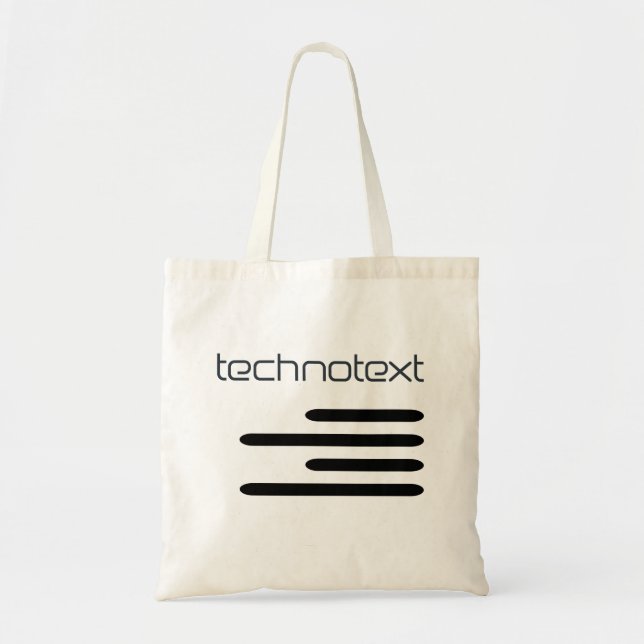 Bolsa Tote Technotext Tote Bag (Frente)