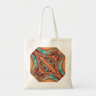 Bolsa Tote Tecido asteca. Teste padrão tribal