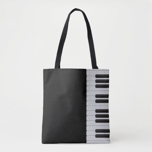 Bolsa Tote Teclado Piano (Frente)