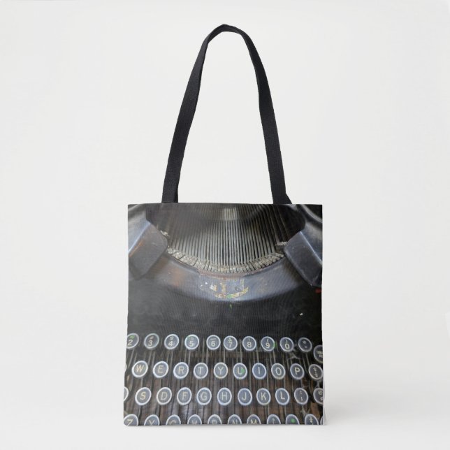 Bolsa Tote Teclas Vintage (Frente)