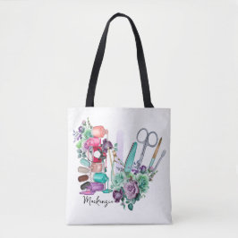 Bolsa Tote Técnica de Unhas Personalizada