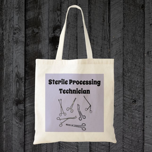 Bolsa Tote Técnico de Processamento Estéril (Sterile Processing technician tote bag. )