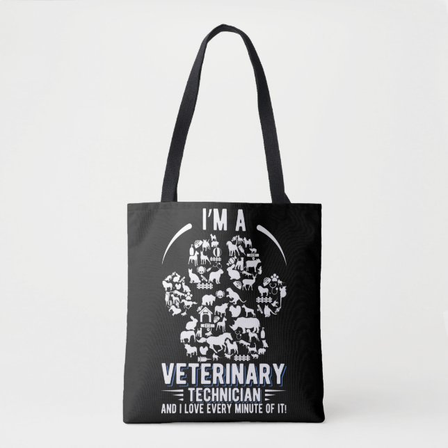 Bolsa Tote Técnico de Vet Tech Apreciação Veterinária (Frente)
