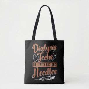Bolsa Tote Técnicos De Diálise Da Diálise, Enfermam