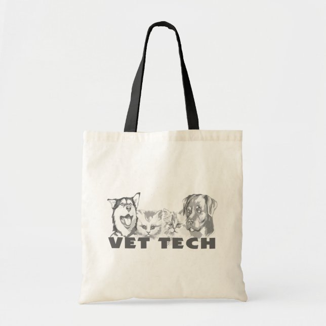 Bolsa Tote Tecnologia do veterinário (Frente)