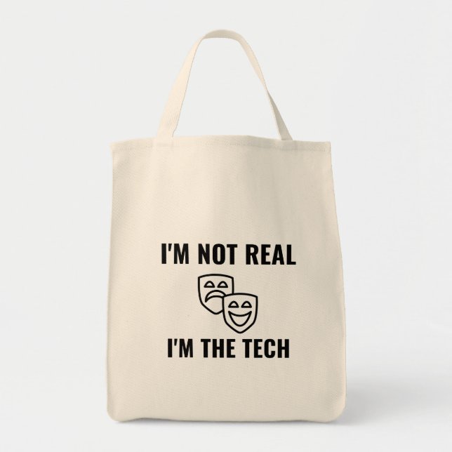 Bolsa Tote Tecnologia real (Frente)