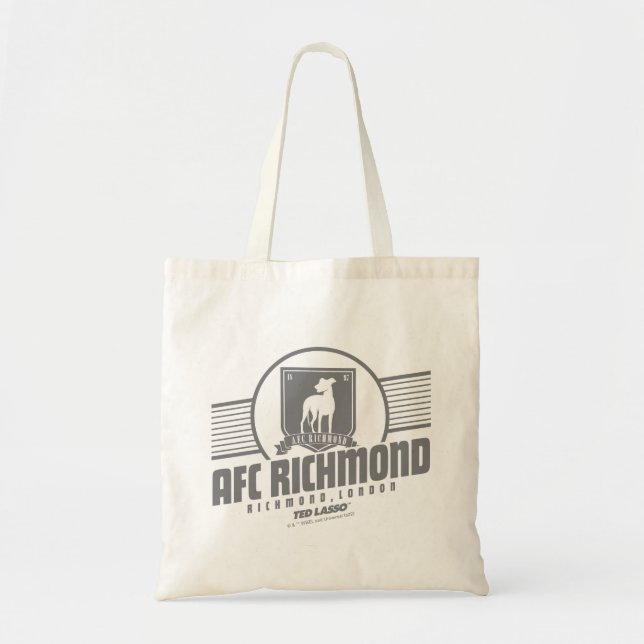 Bolsa Tote Ted Lasso | AFC Richmond - Gráfico de distribuição (Frente)
