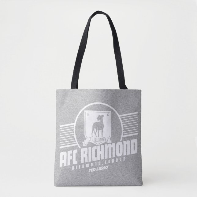 Bolsa Tote Ted Lasso | AFC Richmond - Gráfico de distribuição (Frente)