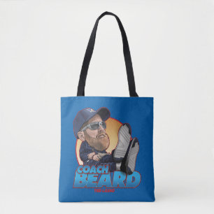 Bolsa Tote Ted Lasso   Barba de Treinador Bobblehead