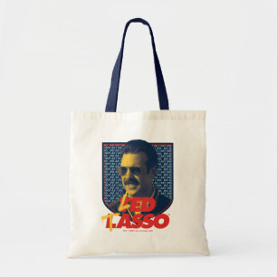 Bolsa Tote Ted Lasso Crachá de Laço Led