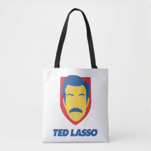 Bolsa Tote Ted Lasso   Ícone Face