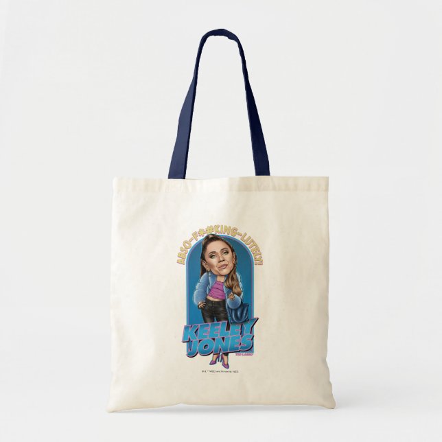 Bolsa Tote Ted Lasso | Keeley Jones Bobblehead (Frente)