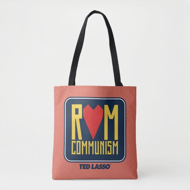 Bolsa Tote Ted Lasso | Rom Comunismo Gráfico (Frente)