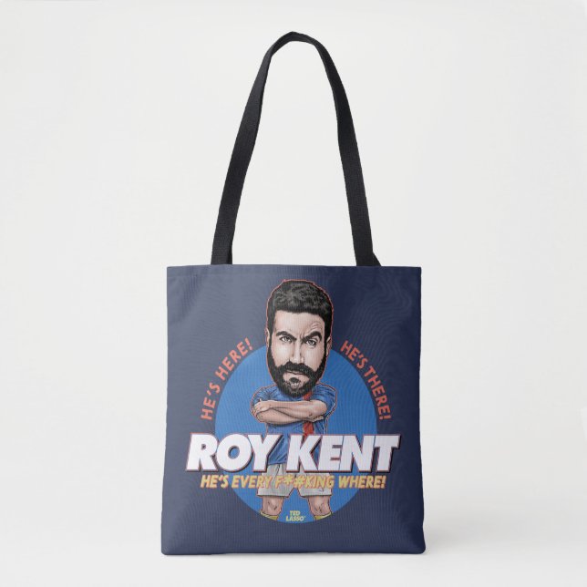 Bolsa Tote Ted Lasso | Roy Kent Bobblehead (Frente)