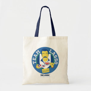 Bolsa Tote Ted Lasso   Team Lasso Tea Iconic Avatar