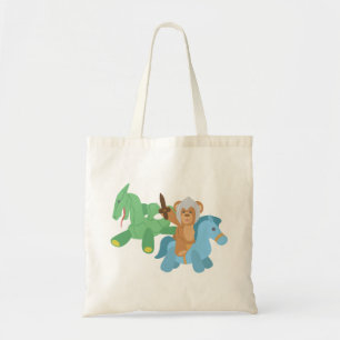 Bolsa Tote Teddy Bear Knight