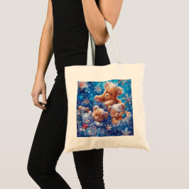 Bolsa Tote Teddy Bears Digital Art
