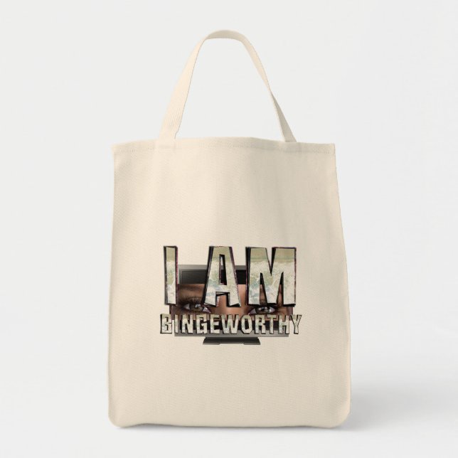 Bolsa Tote TEE I Am Bingeworthy (Frente)