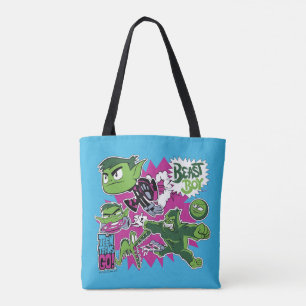 Bolsa Tote Teen Titans Go! Manchas de animais