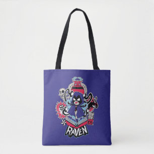 Bolsa Tote Teen Titans Go! Raven Demonic Powers Graphic