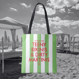 Bolsa Tote Teeny Bikinis & Dirty Martinis The Beach Club