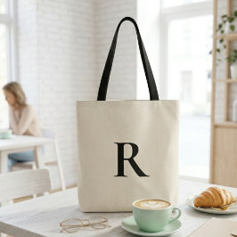 Bolsa Tote Tela Grande com Nome Personalizado