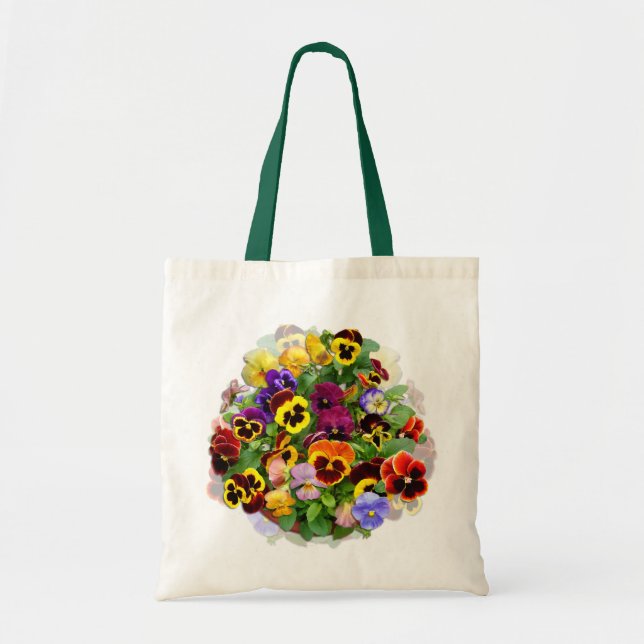 Bolsa Tote Tela Pansy (Frente)