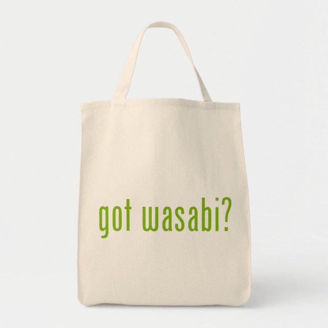 Bolsa Tote tem o wasabi? (Frente)