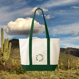 Bolsa Tote Tema de acampamento da Floresta - Parada Verde da 