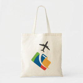Bolsa Tote Tema de avião design fofo