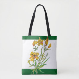 Bolsa Tote Tema de jardim 