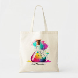 Bolsa Tote Tema do Laboratório de Ciências Modernas